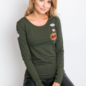 Khaki blouse Tivoli