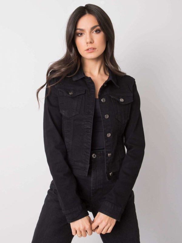 Black denim jacket Belen