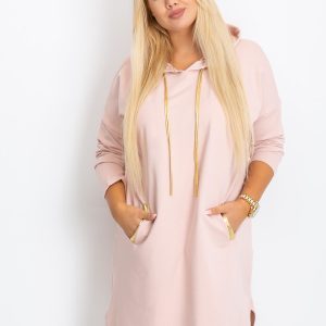 Dirty Pink Plus Size Rock Dress