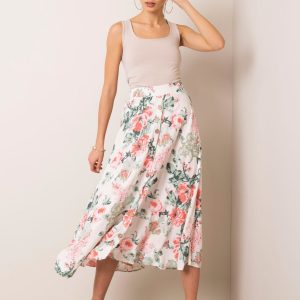 White and pink skirt Neisha RUE PARIS