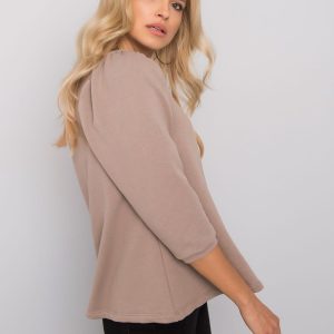 Dark beige blouse Newport RUE PARIS