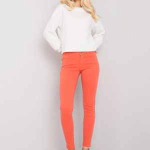 Orange Marites Tube Pants