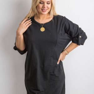 Black Cotton Dress