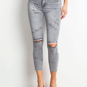 Grey jeans Chambray