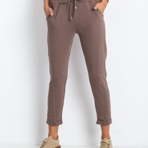 Dark beige trousers Approachable