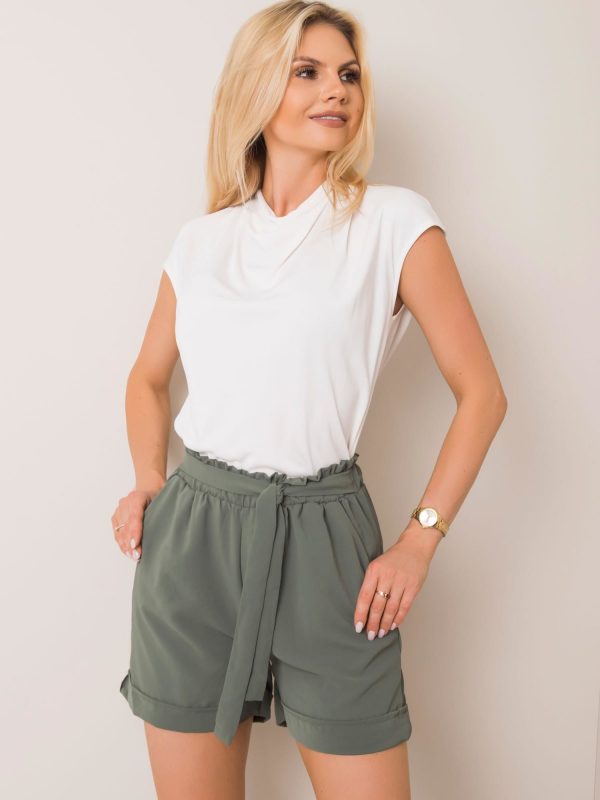 Khaki shorts Erina RUE PARIS