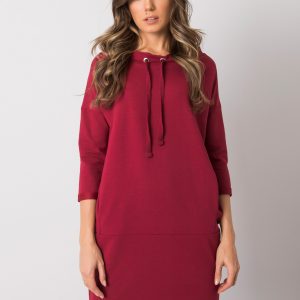 Dark ordino dress with pockets RUE PARIS