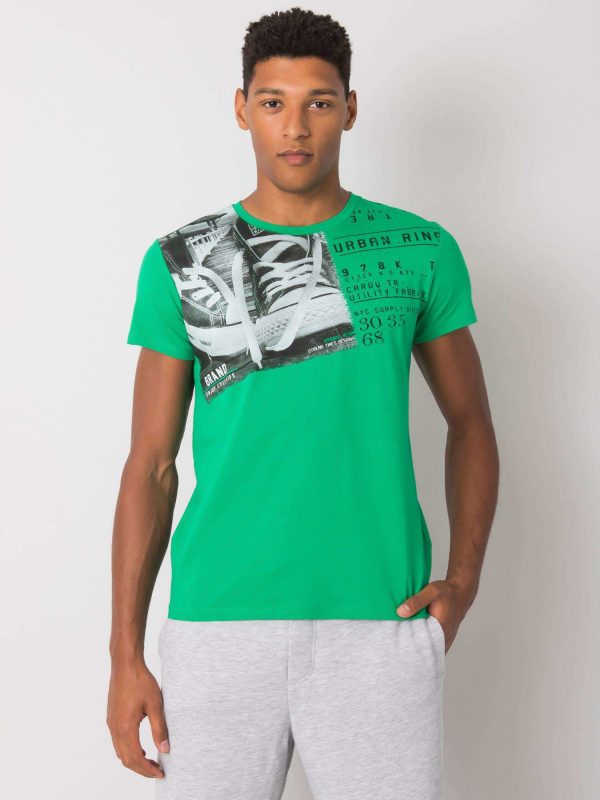 Dark green Kendrick cotton t-shirt