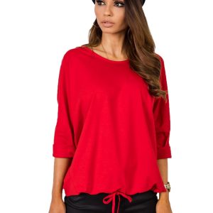 Red blouse Serafine