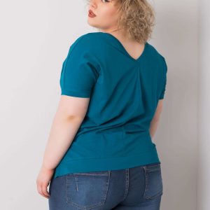 Sea Plus Size Blouse with Sequins Zaria