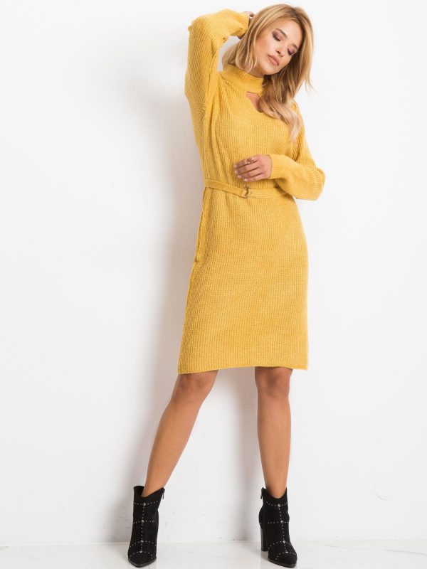 RUE PARIS Mustard dress Malta