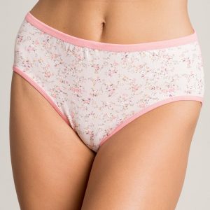 Peach print panties