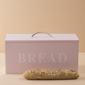 Pink Bread Container