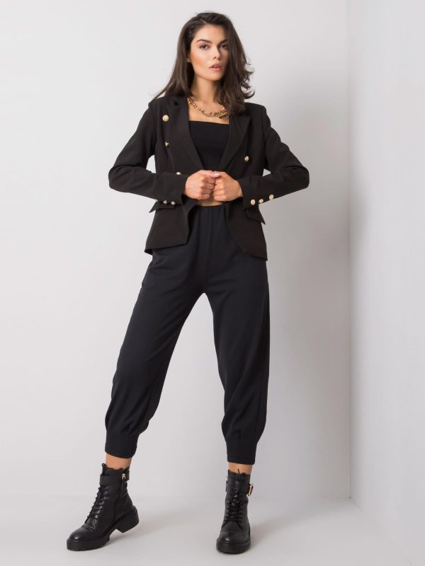 Black sweatpants Iria RUE PARIS