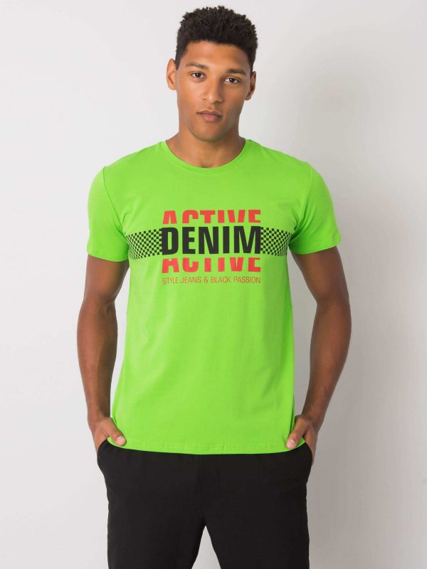 Green Collin Printed Men's T-Shirt