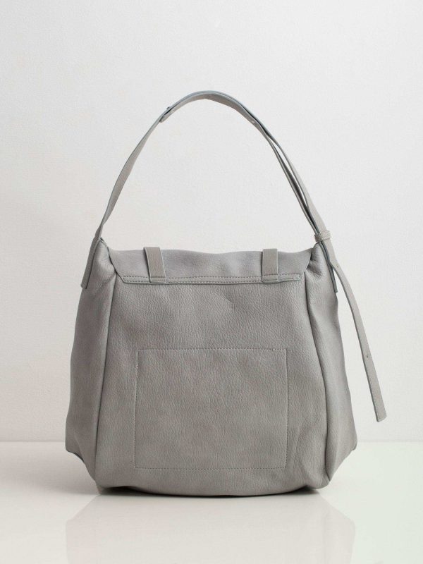 Grey Flip Bag