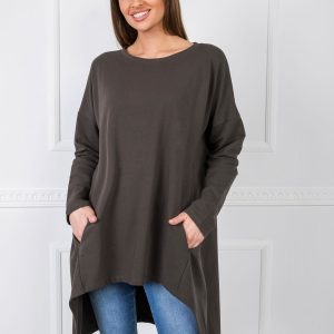 Khaki tunic Cornelia