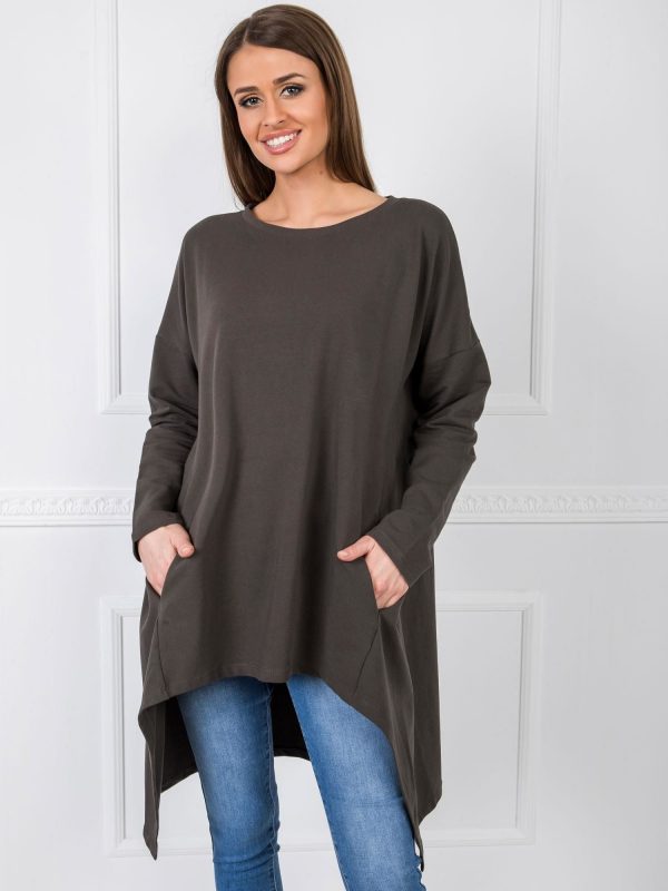 Khaki tunic Cornelia