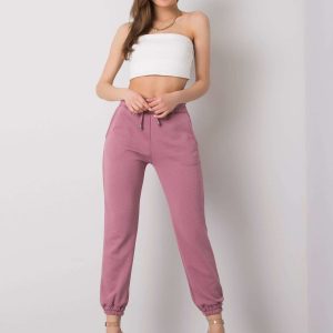 Agueda RUE PARIS Dirty Pink Pants