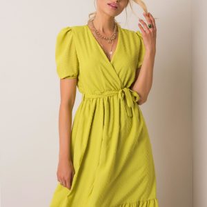 Lime dress Colette RUE PARIS