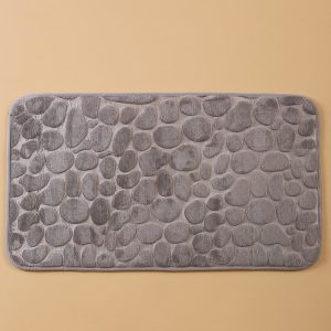 Grey Bathroom Mat