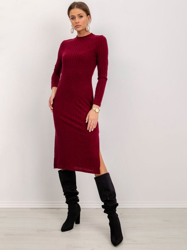 BSL Burgundy dress