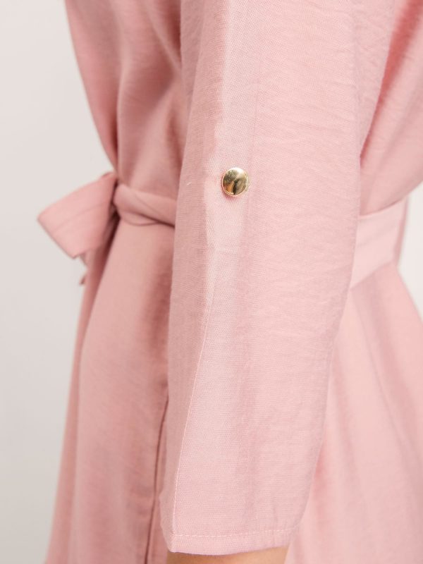 RUE PARIS Pink dress Ellaine