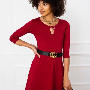 Burgundy Savage dress