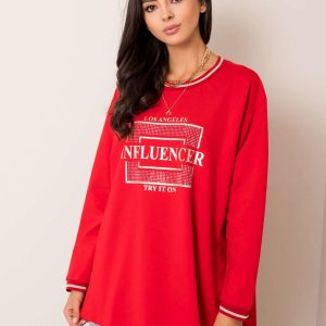 Red Dorianna Sweatshirt