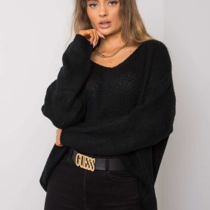 Black oversized sweater Stella OCH BELLA