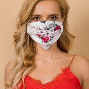 White Cotton Protective Mask