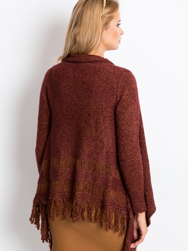 Burgundy Villa jumper