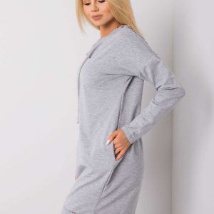 Grey melange dress by Katie