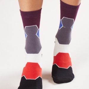 Colorful pattern socks