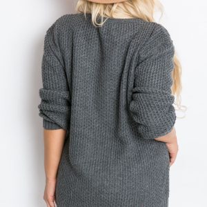 Dark Grey Plus Size Tango Sweater