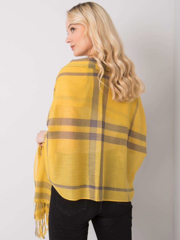 Dark yellow plaid sling