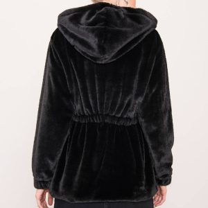 BSL Black Fur Jacket