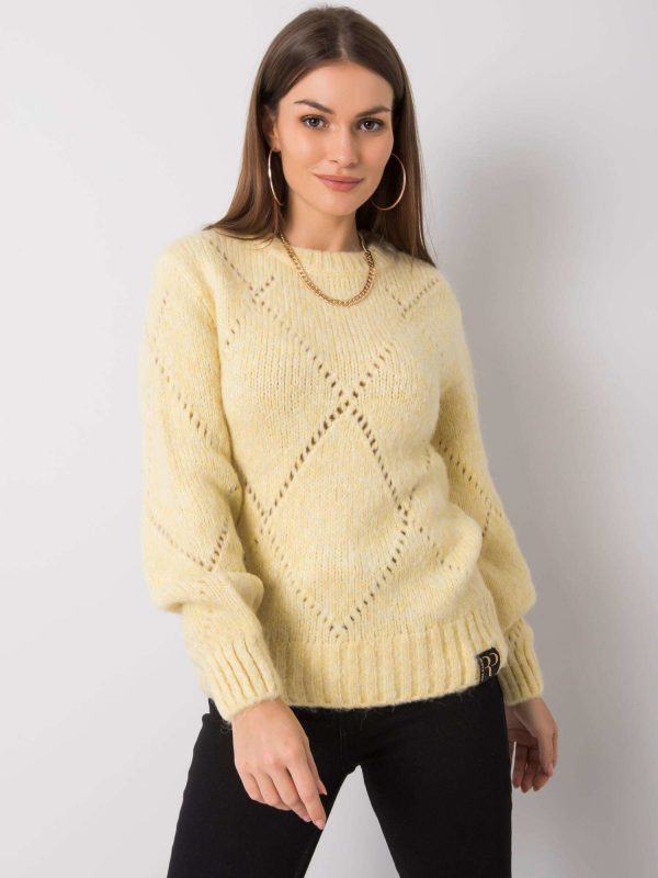 Light yellow sweater by Adalyn RUE PARIS