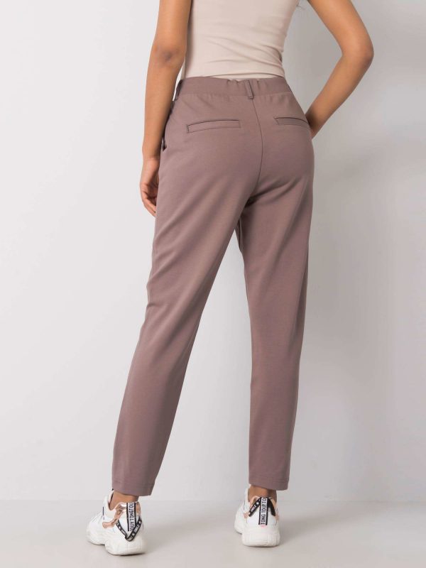 Brown trousers Tamika SUBLEVEL