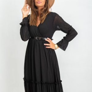 RUE PARIS Black Dress Boom