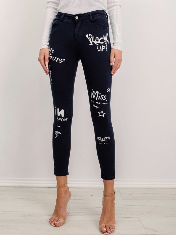 Navy blue jeans Duchess