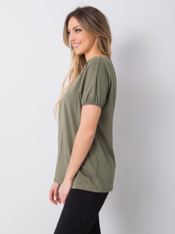 Khaki Blouse Pilar