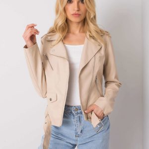 Beige Ramone Jacket Lorreina