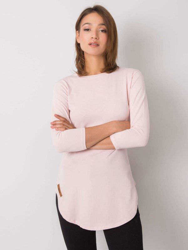 Light pink casual blouse Nataly