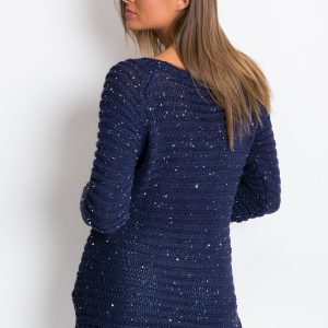 Navy blue sweater Vittorio