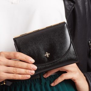 Small elegant wallet black