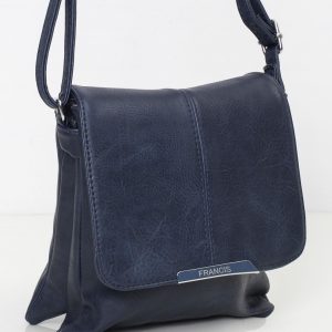 Dark Blue Flip Messenger