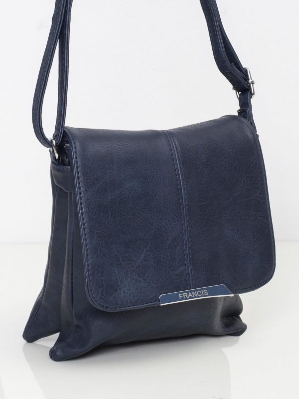 Dark Blue Flip Messenger