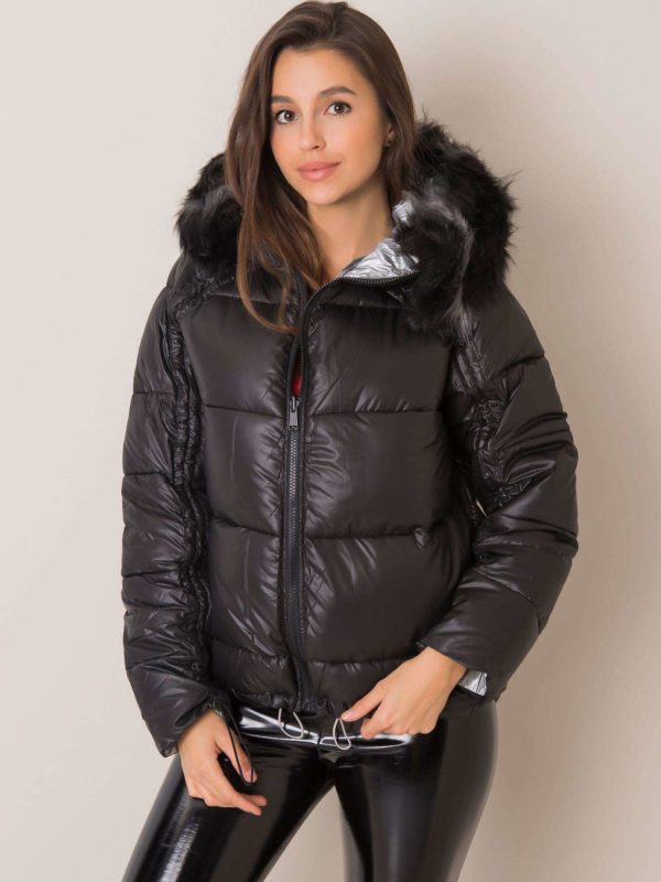 Vienna black double-sided jacket