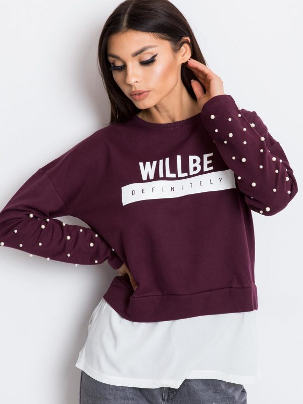 Purple Fierce Sweatshirt